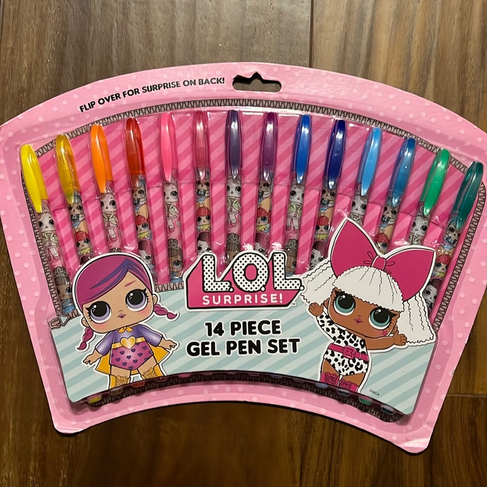 *NIP* LOL Surprise Gel Pens, Pack of 14 Pens, Various Colors, Hard to Find